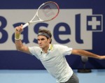 Federer tốc hành vượt qua vòng một Swiss Indoor