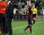 Messi nghỉ dưỡng thương đến đầu năm 2014