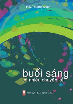 Bìa tập thơ "Buổi sáng có nhiều chuyện kể"