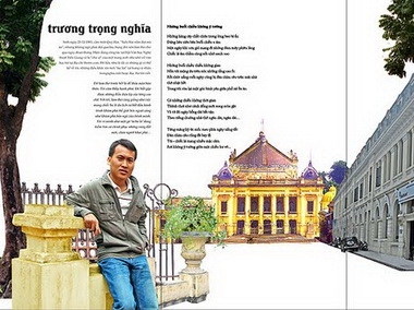 Poster của Trương Trọng Nghĩa (admin Thotre.com) tại Văn Miếu