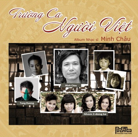 Bìa album "Trường ca người Việt"