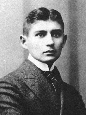 Nhà văn Franz Kafka.