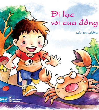 Bìa cuốn "Đi lạc với cua đồng".