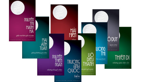 Bìa các tác phẩm đoạt giải Văn học tuổi 20 lần 4 - Ảnh: NXB Trẻ