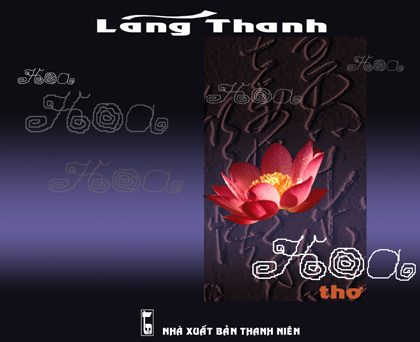 Trang bìa tập thơ của Lãng Thanh.