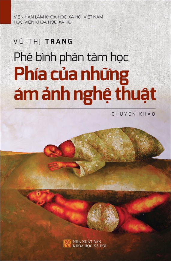 Bìa sách Phê bình phân tâm học – Phía của những ám ảnh nghệ thuật của tác giả Vũ Thị Trang